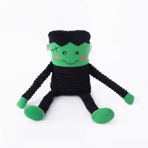 ZippyPaws Halloween Crinkle Frankenstein's Monster Dog Toys ZippyPaws