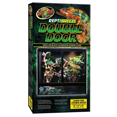 Zoo Med Double Door ReptiBreeze Large 36In X 18In X 18 in Zoo Med Laboratories