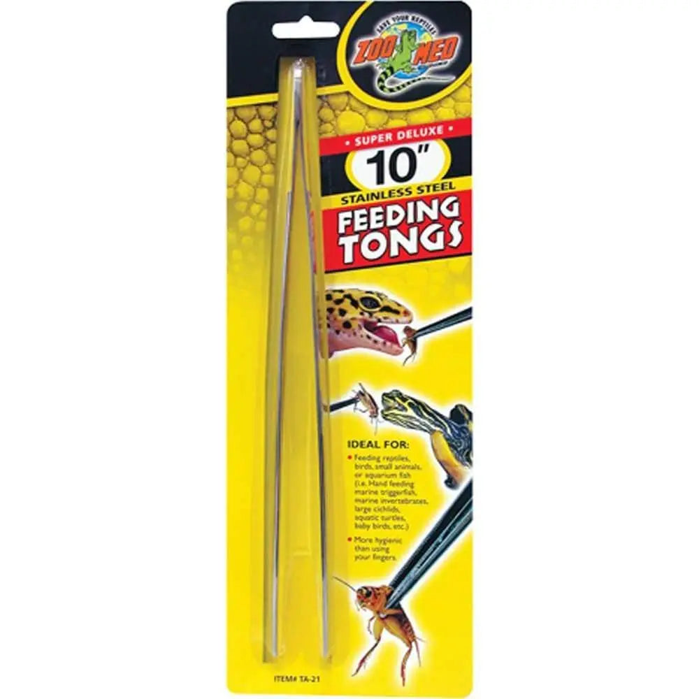 Zoo Med Feeding Tongs - Stainless Steel Zoo Med Laboratories