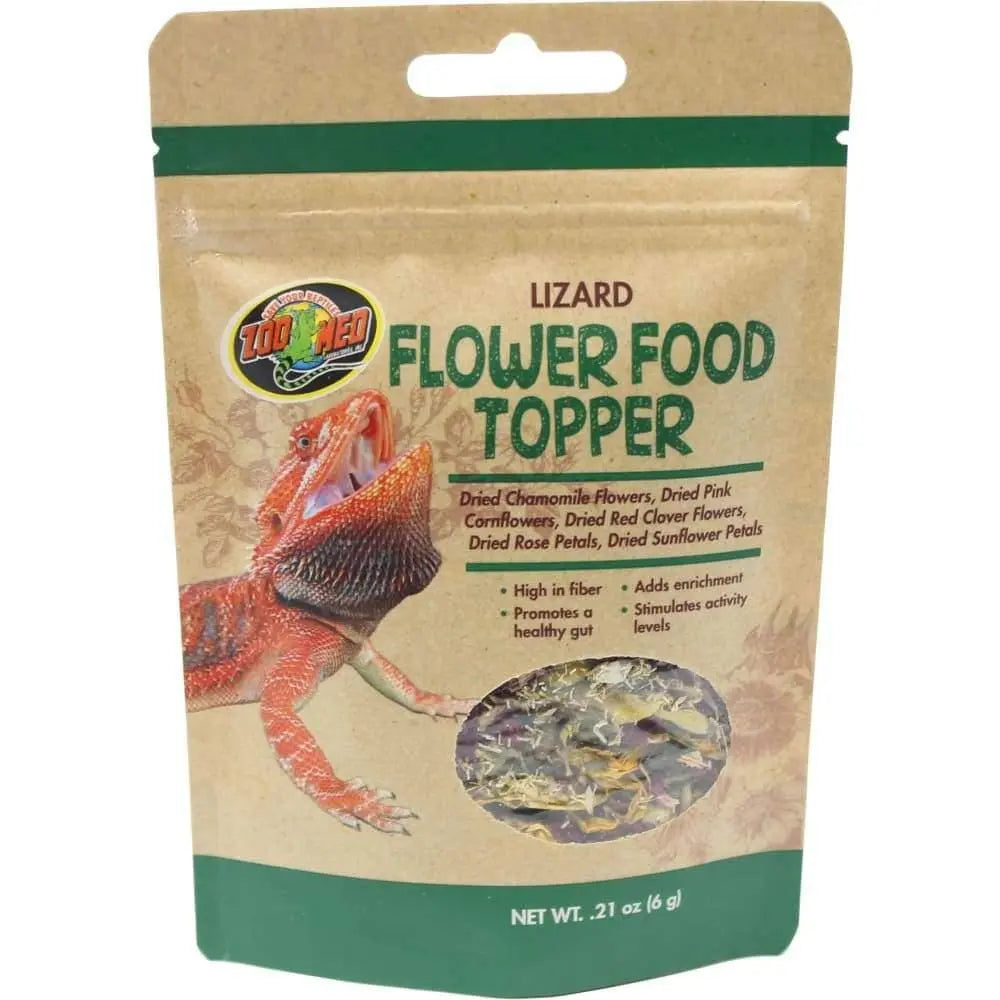 Zoo Med Lizard Flower Reptile Food Topper Zoo Med Laboratories