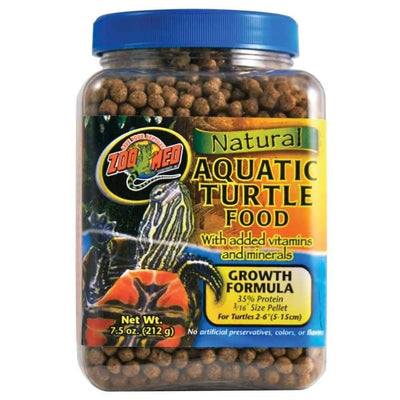 Zoo Med Natural Aquatic Turtle Food - Growth Formula Pellets Zoo Med Laboratories