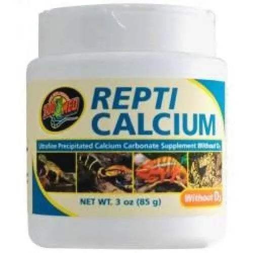 Zoo Med Repti Calcium Without D3 Reptile Supplement Zoo Med Laboratories