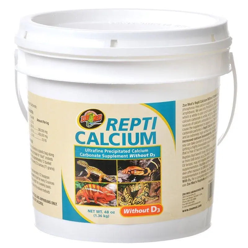 Zoo Med Repti Calcium Without D3 Reptile Supplement Zoo Med Laboratories