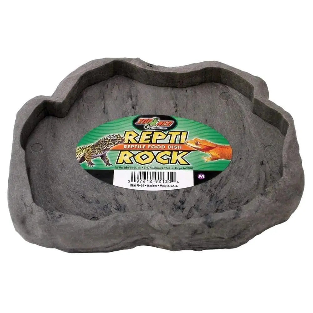 Zoo Med Repti Rock - Reptile Food Dish Zoo Med Laboratories