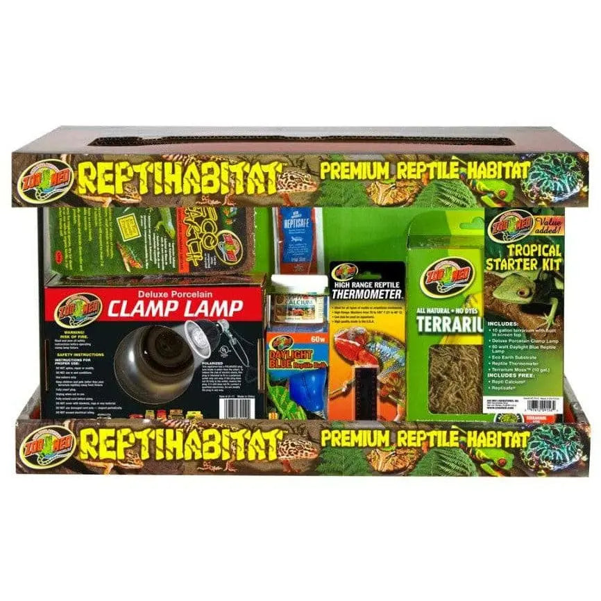 Zoo Med ReptiHabitat Tropical Starter Kit Zoo Med Laboratories CPD