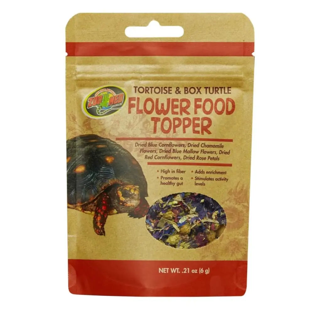 Zoo Med Tortoise & Box Turtle Flower Food Topper RSC