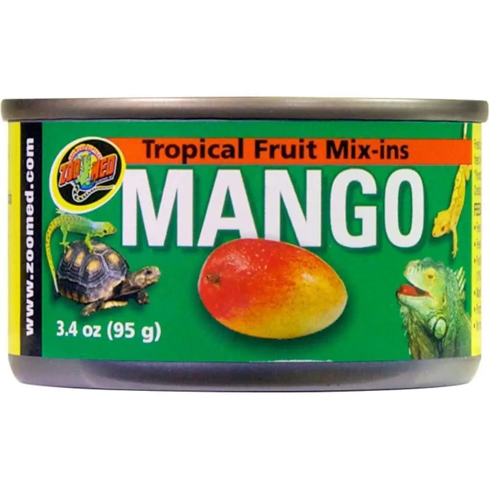 Zoo Med Tropical Fruit Mix-ins Mango Reptile Treat Zoo Med Laboratories