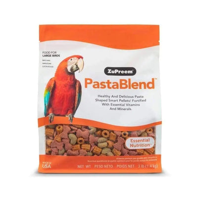 ZuPreem PastaBlend Pelleted Bird Food for Large Birds 1ea/3 lb ZuPreem