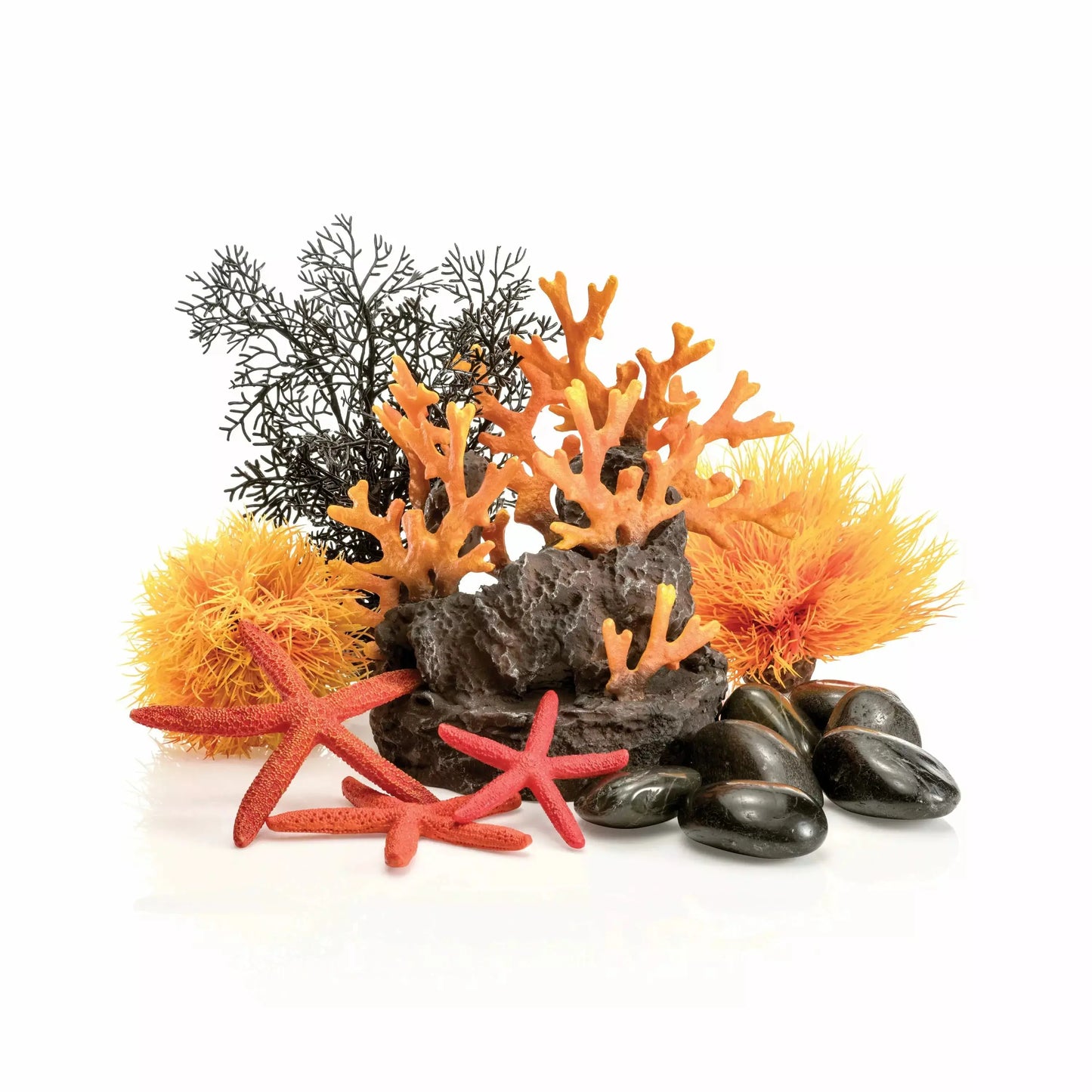 biOrb Orange Flames Aquarium Decor Set BiOrb